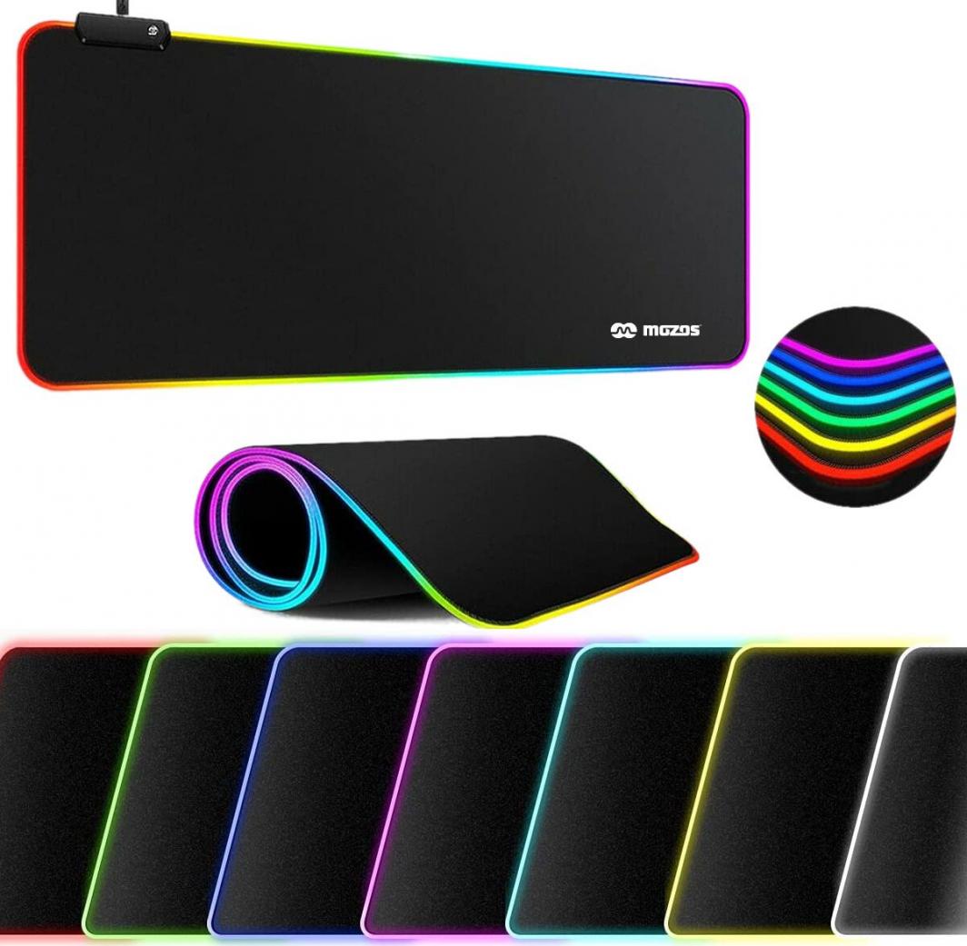 Mauspad Mozos Gaming-, XXL, i zi