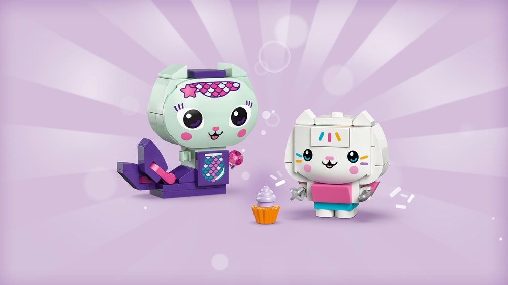 Set LEGO Gabby’s Buildable Cat Friends 11215, lodër ndërtimi për fëmijë, shumëngjyrësh