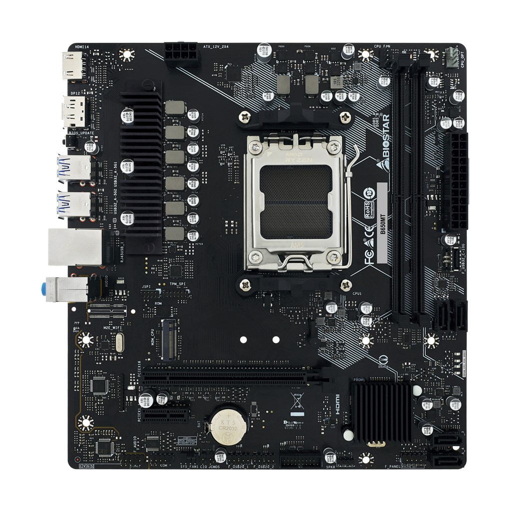 [OUTLET] Pllakë amë Biostar B650MT AMD B650 Socket AM5 micro ATX