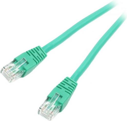 Kabllo Rrjeti Gembird PP6U-5M/G - CAT.6, U/UTP, 5 m, e gjelbër