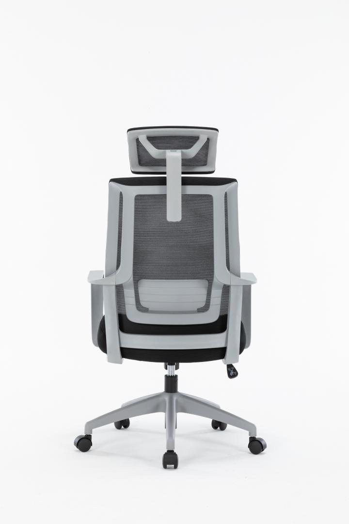 Karrige zyre Serioux Shark SRX-OC01-FA-G, material tekstili, deri 130kg, gri