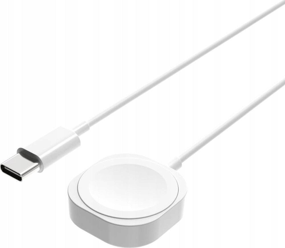 Kabllo karikimi FIXED USB C për Apple Watch, 1m, 2.5W, e bardhë