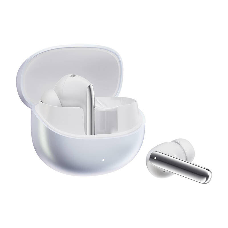 Kufje wireless QCY MeloBuds Pro, Hybrid ANC 46dB, Hi Res LDAC, të bardha