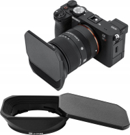 Kapak dielli për objektiv JJC LH 582 02, për Sigma, i zi