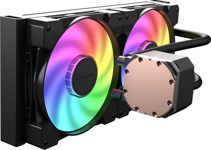 Sistem ftohës ujor LC-Power LC-CC-280-B-ARGB, 280mm, ARGB, i zi