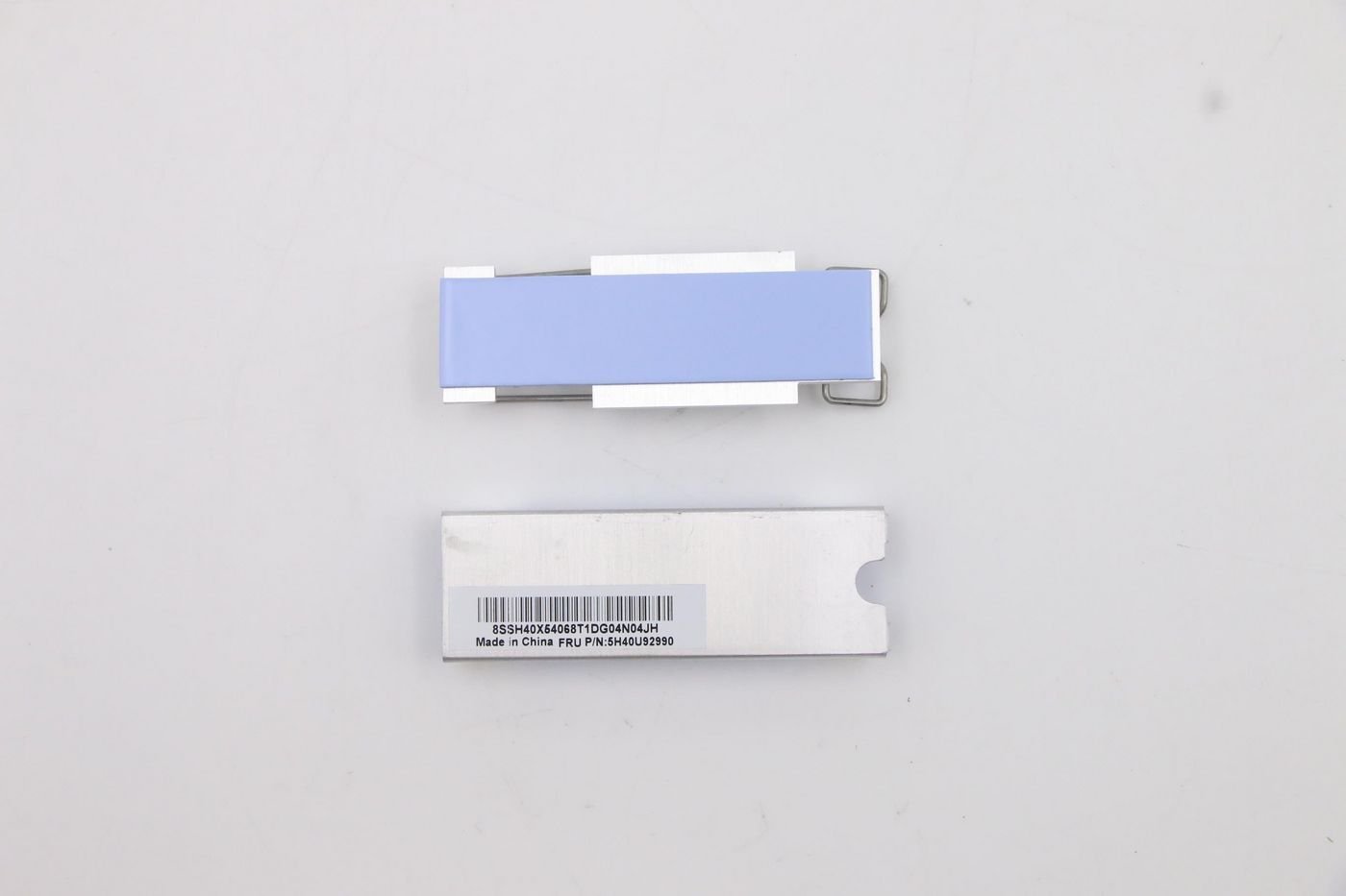 Ftohës SSD M.2 Lenovo 2280, alumini, me jastëk termik, argjendtë