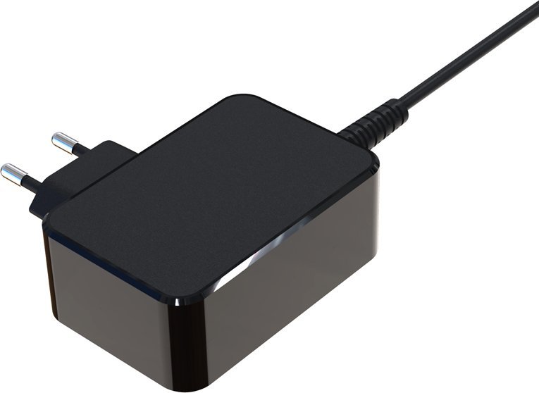 Adapter karikues për laptop LC-Power LC-NB-GAN-65-C, 65W, GaN, i zi