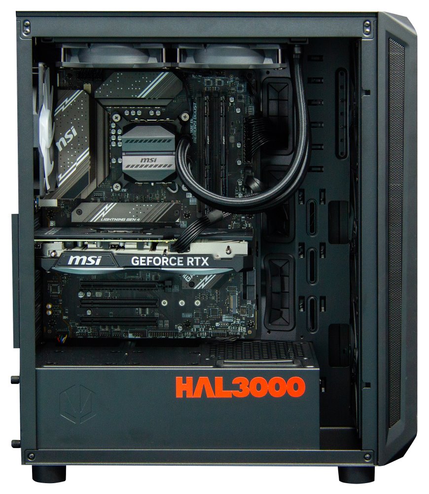 Kompjuter HAL3000 Master Gamer Elite, Intel i7-14700F, 32GB RAM DDR5, 2TB SSD, RTX 4070 Ti Super, i zi