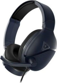 Kufje gaming Turtle Beach Recon 200 Gen 2, me bass boost, me mikrofon, blu e errët