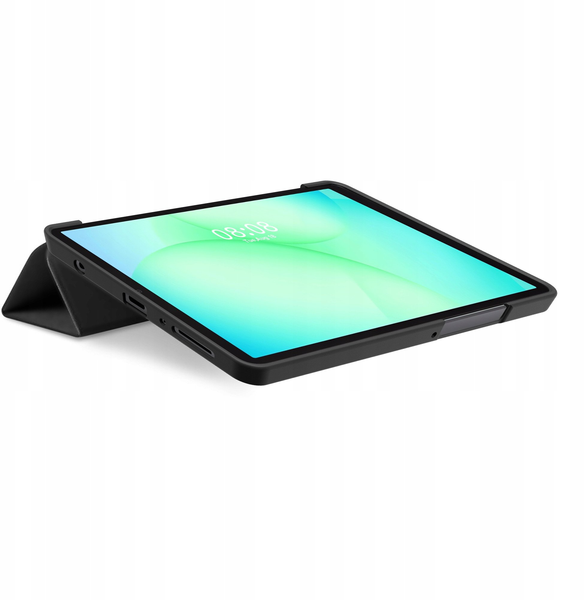 Mbrojtëse tableti Tech-Protect SmartCase Galaxy Tab A9 A11 8.7, funksion zgjim fjetje, e zezë