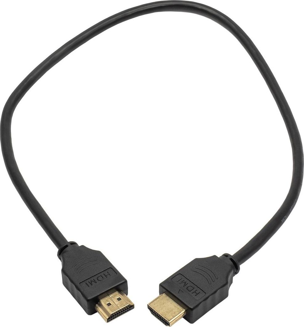 Kabllo HDMI Akyga AK-HD-05A, 0.5m, High Speed me Ethernet, e zezë