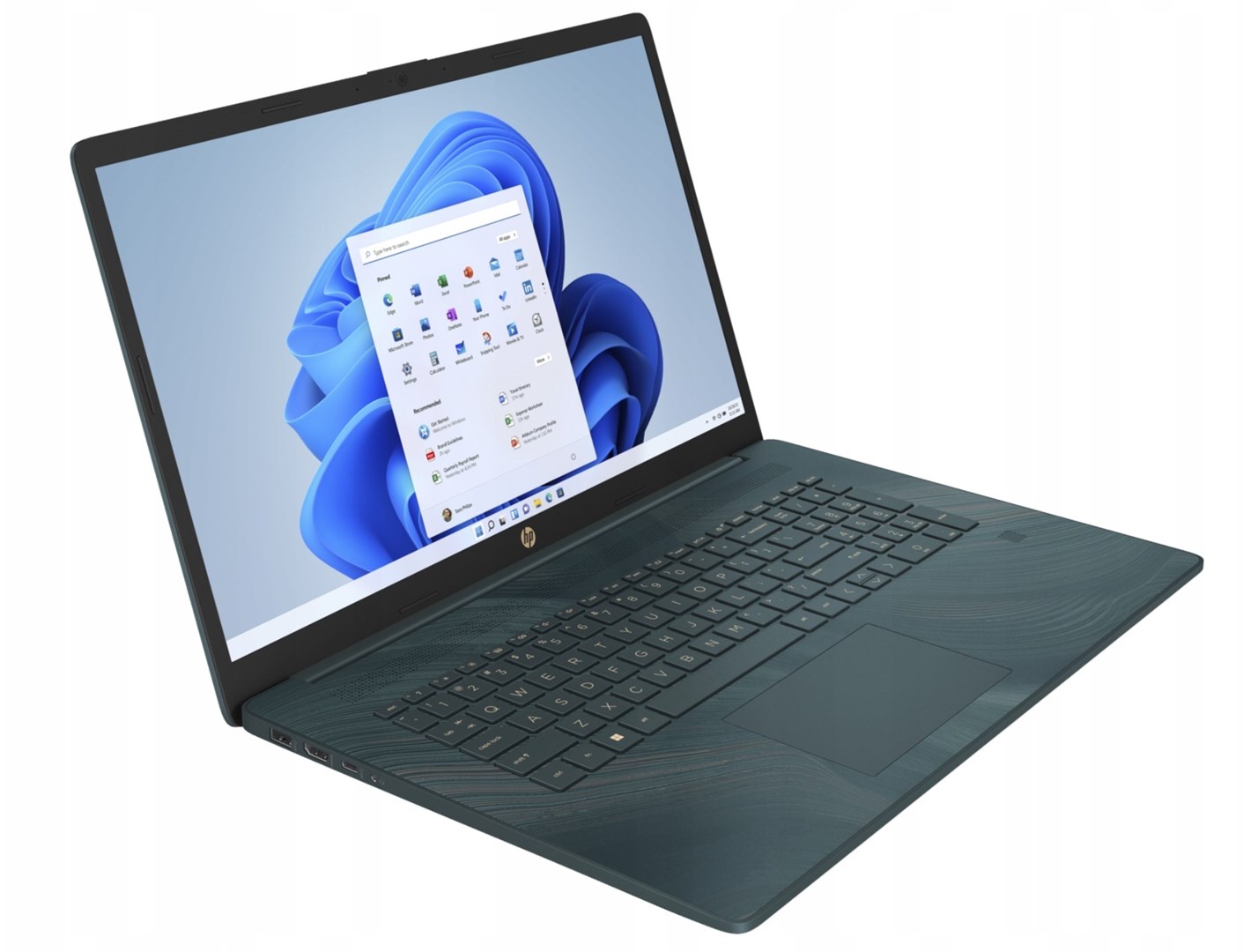 Laptop HP 17-cn0055ds, QuadCore N4120, 17,3" FHD AG IPS, 8GB DDR4, 256GB SSD, i gjelbër