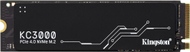SSD диск Kingston KC3000, 512GB, M.2 2280 PCI-E x4 Gen4 NVMe