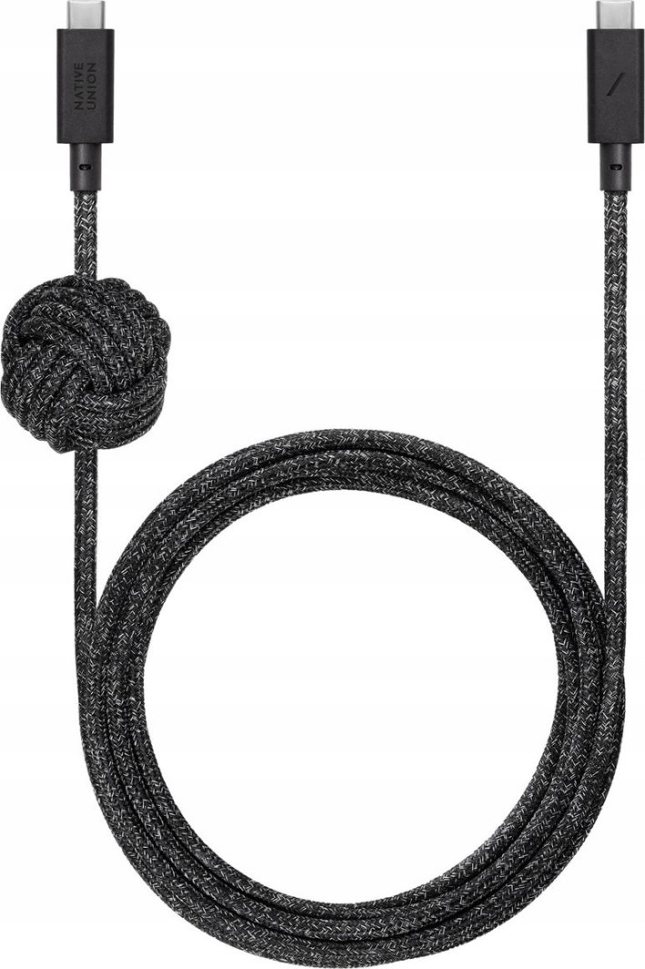 Kabllo karikimi Native Union Anchor Cable, USB C në USB C 3m, gri Cosmos