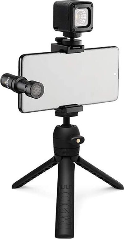 Set për vlog Rode 400410022, tripod, mikrofon, USB-C