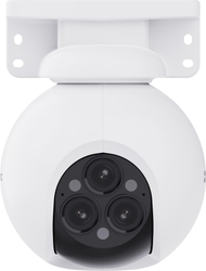 Kamerë e jashtme Ezviz H80f Multi, 3 lente 2K+, 360°, vizion nate me ngjyra, e bardhë