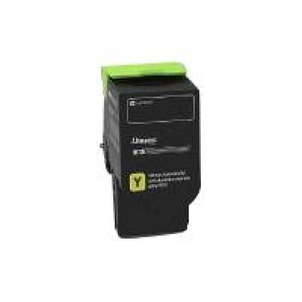 Toner Lexmark 78C2UY0, i verdhë, Extra High Yield, origjinal