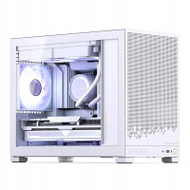 Kуќиште PC JONSBO D32 PRO, MATX со проѕирна странична плоча, поддршка за водено ладење 240mm, црно