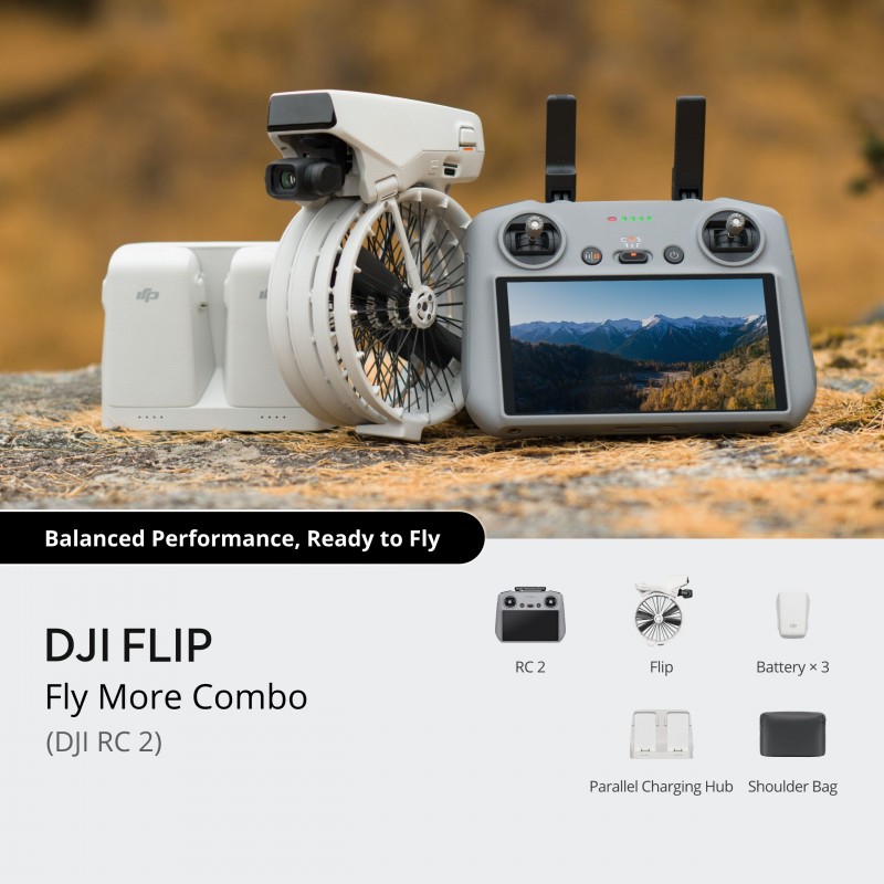 DJI FLIP Fly More Combo (RC2)(GL)
