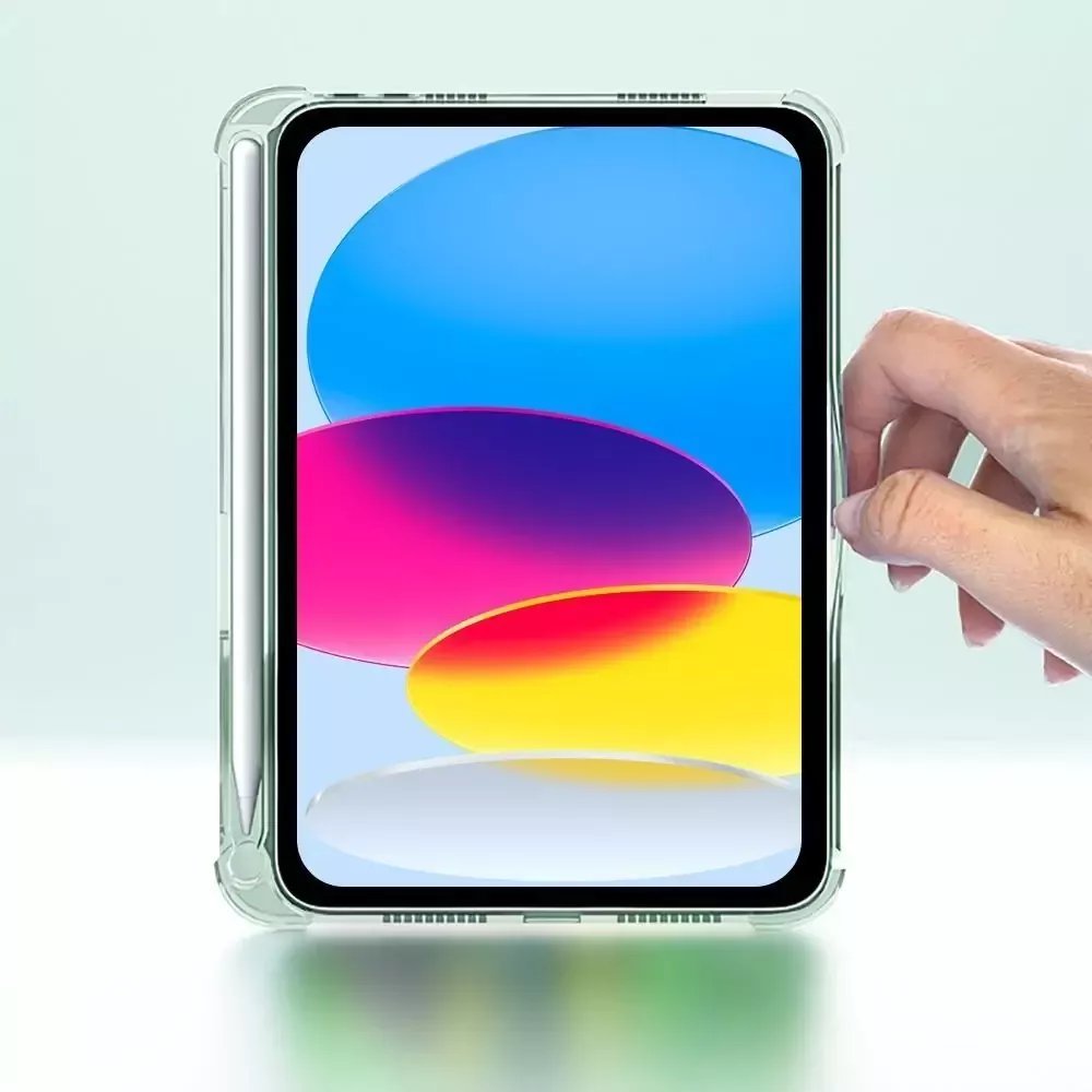 Mbulesë tablet Tech-Protect SC Pen Hybrid për iPad 10.9" 2022 gjenerata e 10-të, me vend për Apple Pencil, transparente