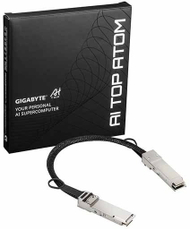 Kabllo rrjeti Gigabyte SFP112, 400Gbps, 40cm, i zi