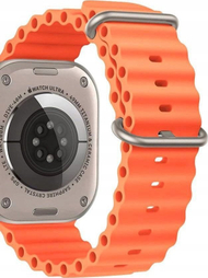 Rrip ore Tech-Protect Iconband Pro, për Apple Watch 42 44 45 49mm, portokalli