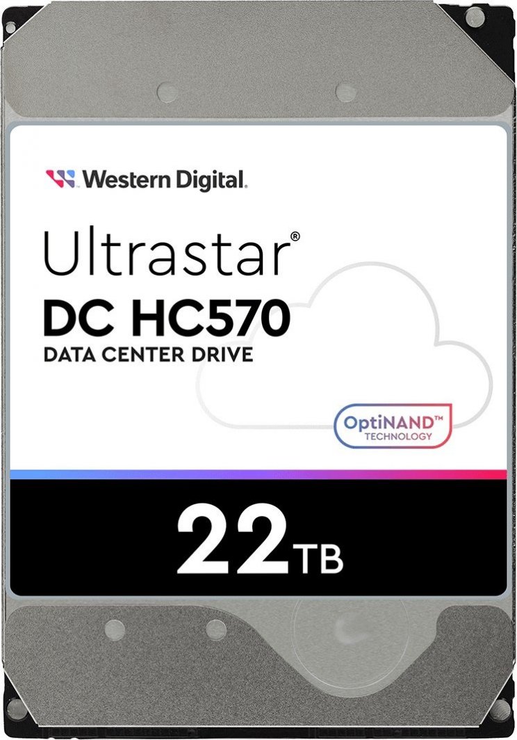 Disk për server WD Ultrastar DC HC570 (0F48052), 22TB, 3.5'', SAS-3 (12Gb/s)