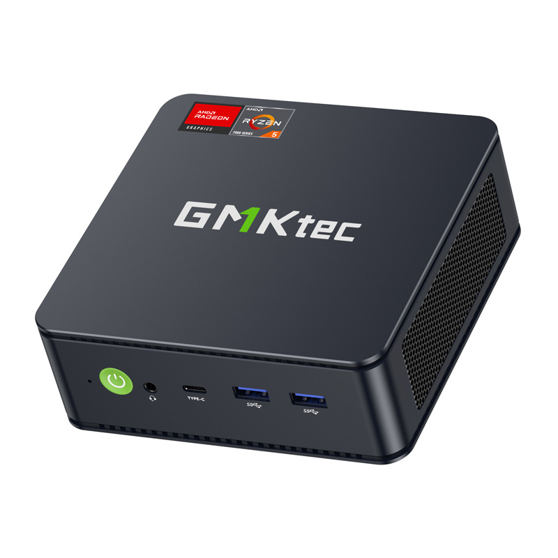 Mini PC GMKtec NucBox M6 Ultra, Ryzen 5 7640HS, 32GB RAM, 1TB SSD, Windows 11 Pro, i zi