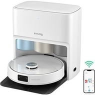 Robot fshesë Siguro RV-S900W TURBOVac Navigator Elite AI, LiDAR dhe kamerë AI, stacion vetëpastrues, i bardhë