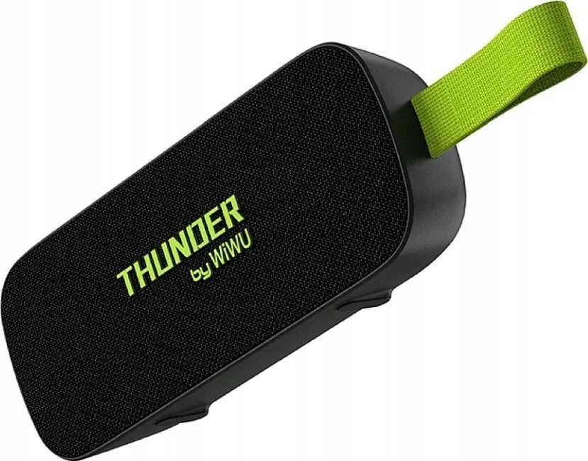 Altoparlant portativ WiWU Gonik Wireless Thunder H2, Bluetooth, bateri e integruar, i zi