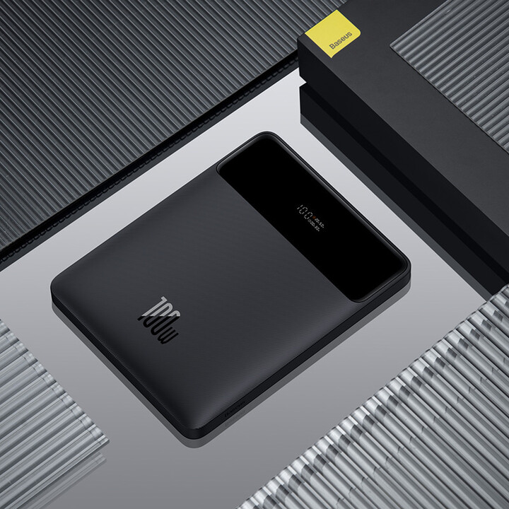 Powerbank me ekran dixhital Baseus Blade Power QC, 20000mAh, 100W, i zi