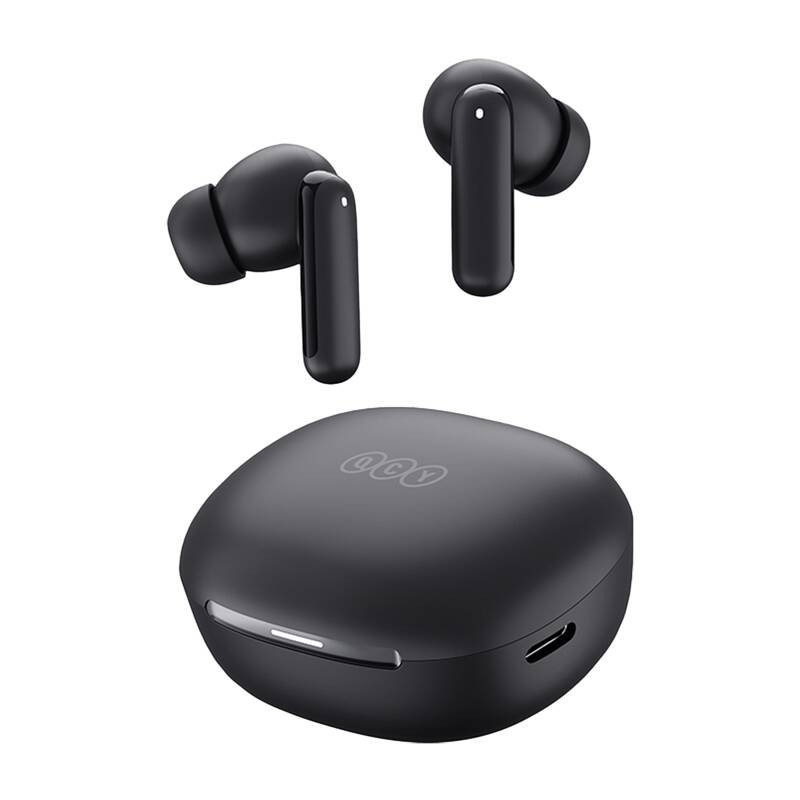 Kufje wireless QCY MeloBuds HT16, TWS, ANC, të zeza