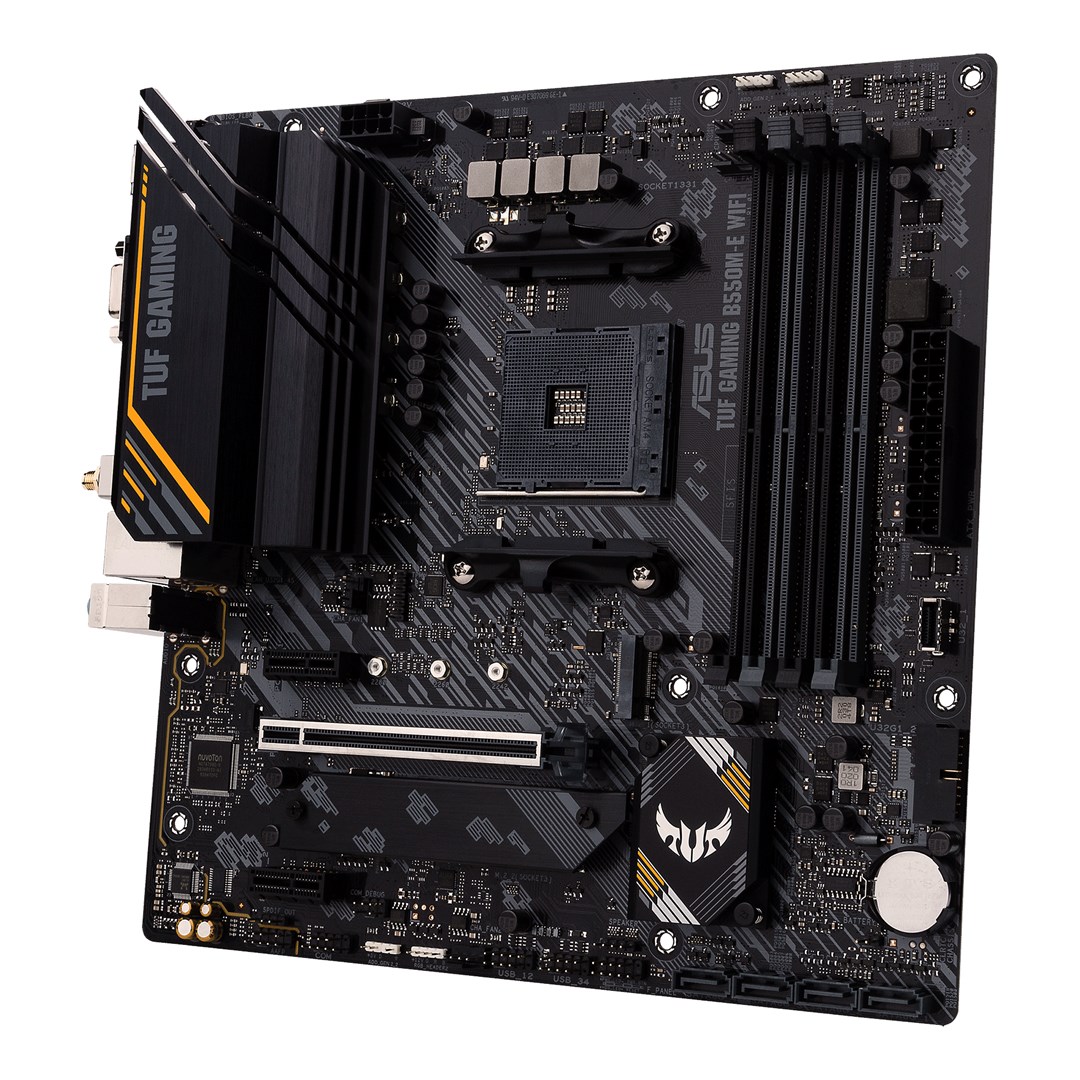 Pllakë amë ASUS TUF Gaming B550M-E WiFi AMD B550 Socket AM4 micro ATX