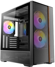 Kutia kompjuterike Antec FLUX REAR, mid tower, ATX, e zezë