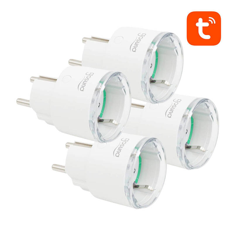 Prizë smart Gosund SP111 set 4 copë, WiFi, matje energjie, e bardhë