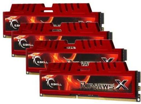 Memorie G.Skill RipjawsX, DDR3, 32 GB, 1600 MHz, CL10, F3-12800CL10Q-32GBXL