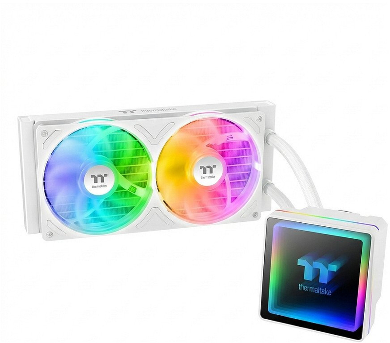 Ftohës ujor CPU Thermaltake TH240-S V3 ARGB Sync, 240mm, AIO, i bardhë