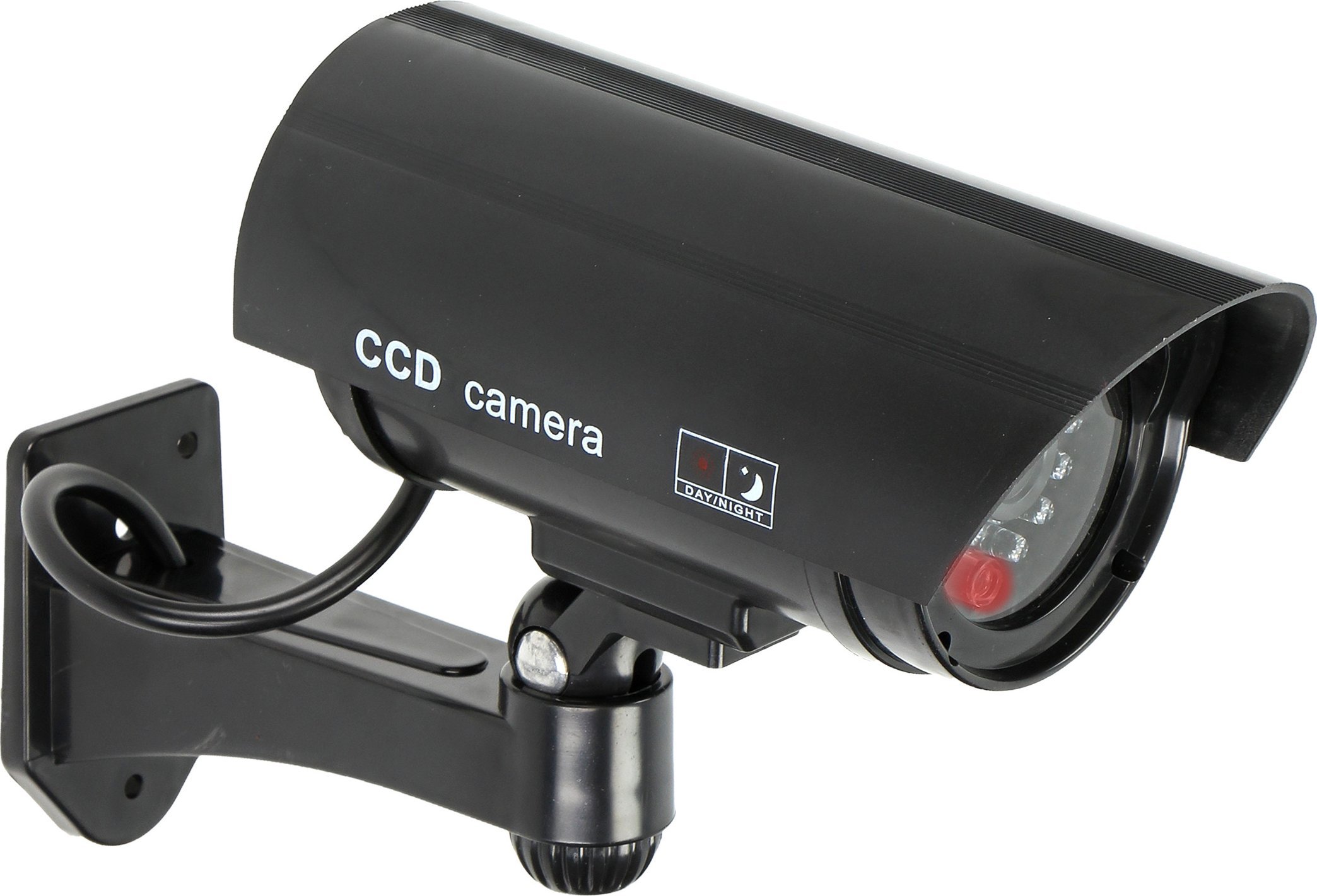 Kamerë dummy VIRONE CD-3/B, CCTV për jashtë dhe brenda, me LED të kuq, e zezë