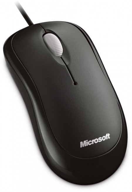Mouse Microsoft Basic Optical 4YH-00007, me kabllo, i zi