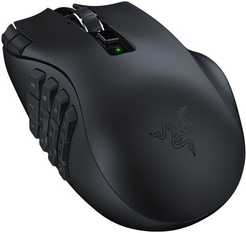 Глувче Razer Naga V2 HyperSpeed, црна