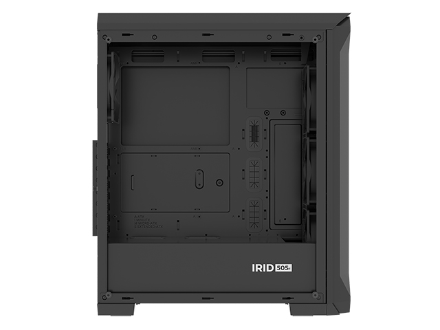 Kasë për PC Genesis IRID 505F, e zezë