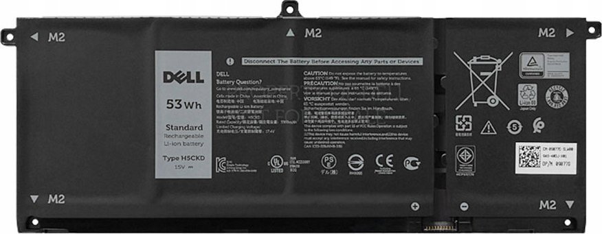 Bateri për laptop Dell 4C, 55Wh, Li-Ion