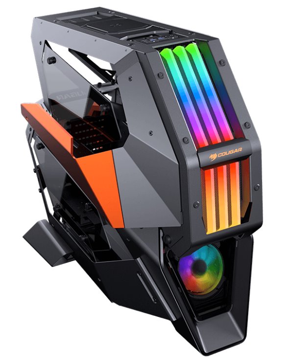 Kasë për PC COUGAR CONQUER 2, e zezë