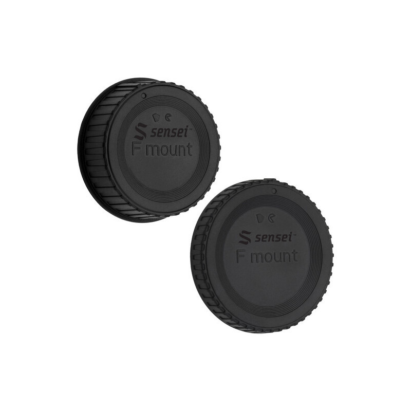 Sensei Body Cap and Rear Lens Cap Kit for Nikon F-Mount