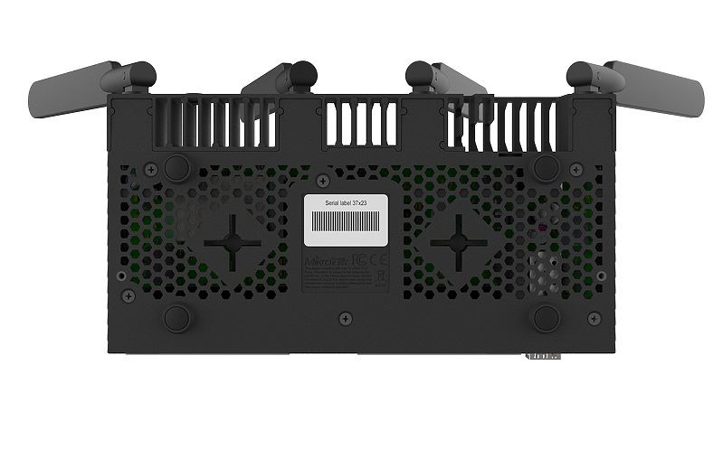 Ruter MikroTik RB4011iGS, Gigabit Ethernet, Wi-Fi 5 dual-band, i zi