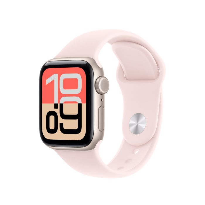 Apple Watch 40mm Sport Band, Soft Pink - S/M (SEASONAL) 2