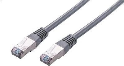 Кабел мрежен C TECH CB PP5F 5, Patchcord Cat5e FTP, 5m, сив