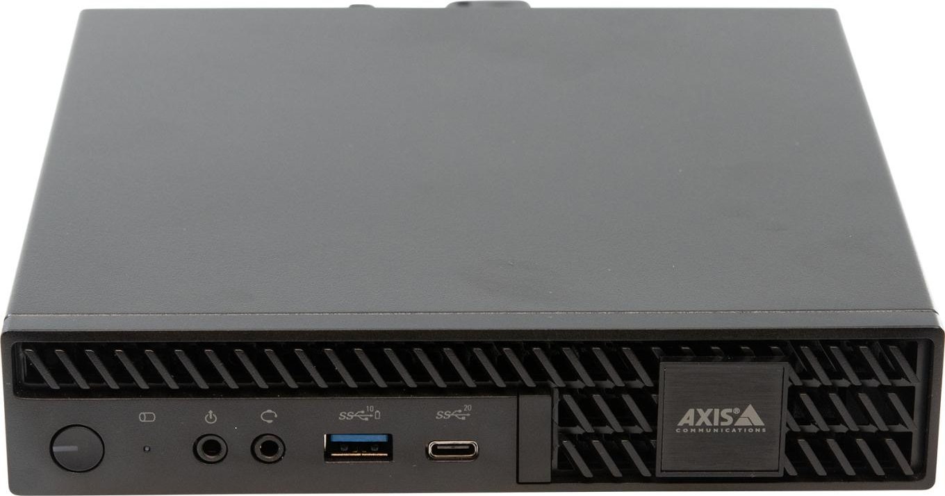 Regjistrues rrjeti video Axis 02693-003, mbështetje deri 2 monitorë 4K, i zi