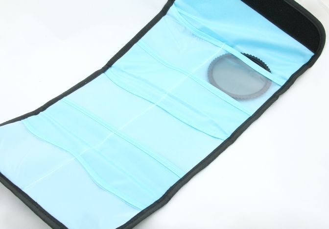 Футрола за фотографски филтри Massa Case Cover, за 6 филтри 62-82mm и Cokin P, црна