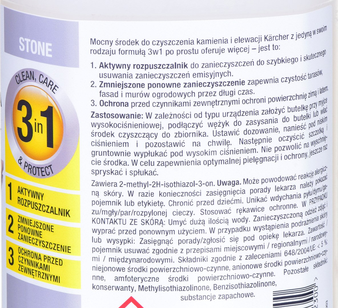 Detergjent Karcher 6.295-765.0, për gurë e fasada